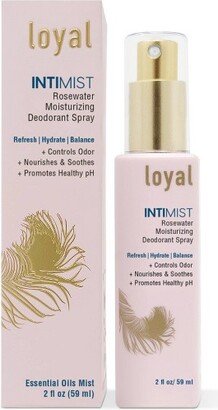 Loyal Intimist Rosewater Moisturizing Deodorant Spray - 2 fl oz