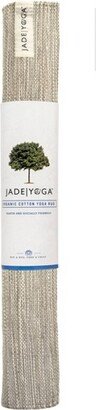 JadeYoga Organic Hand Loomed Yoga Mat - (7.9mm)