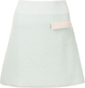 X Beyond The Radar knitted mini skirt