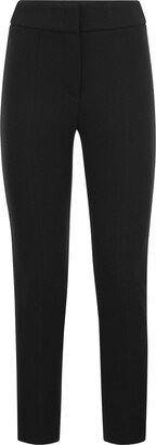 Skinny Fit Trousers In Viscose And Cotton-AB