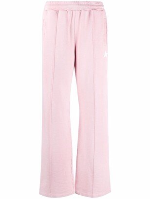 Star-Logo Straight-Leg Trousers