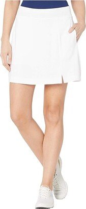 Opti-Dri Knit 17 Skort (Brilliant White) Women's Skort