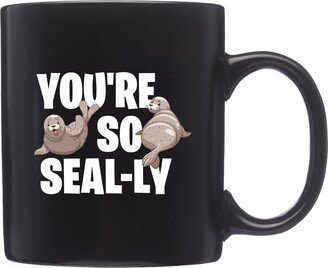 Funny Seal Mug. Gift. Cute Ocean Lover Pun Mugs. Sea Lion Mug