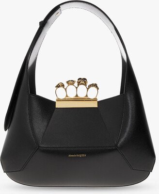 ‘Jewelled Hobo’ Handbag - Black