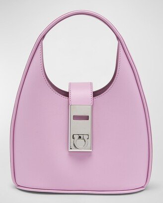 Archive Gancio Leather Hobo Bag-AA