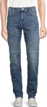 Rocco Moto Relaxed Skinny Jeans-AA