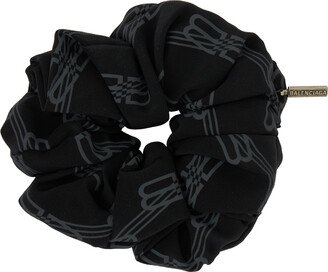 Black BB Monogram XXL Scrunchie