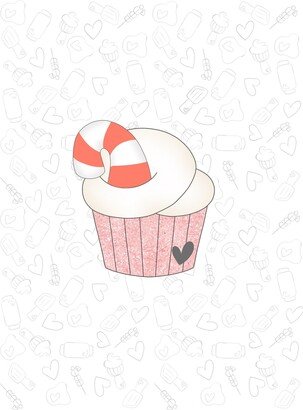 Candy Cane Cupcake 2021