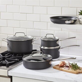 Home Gourmet 9Pc Hard Anodized Cookware Set-AA