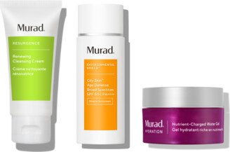 Murad Skincare Womenâs Selfcare Month Bundle: Pregnancy Size | 3-Piece Set