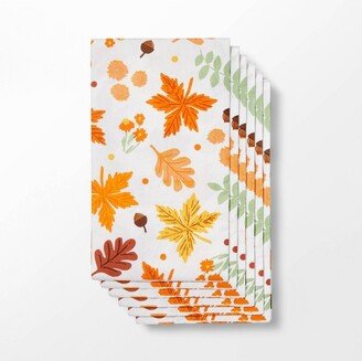 20ct Thanksgiving Leaves Pattern Guest Towel - Spritz™