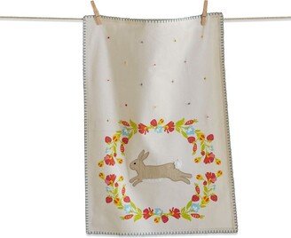 tagltd Bunny Dishtowel