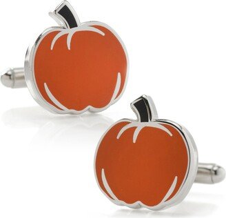 Men's Pumpkin Enamel Cufflinks