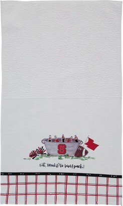 Magnolia Lane Nc State Wolfpack Eat Drink & Go Team Kitchen Towel