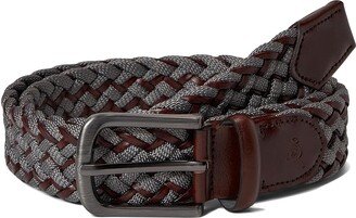 Jameson Woven Belt (Charcoal Brown) Belts