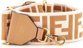 Strap You Shoulder Strap Zucca Canvas with Leather-AB