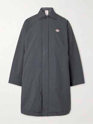 Logo-Appliquéd Padded Taffeta Car Coat