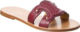 Triomphe Leather Sandal