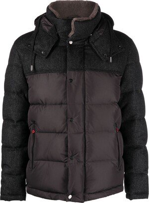 Hybrid Hooded Puffer Jacket