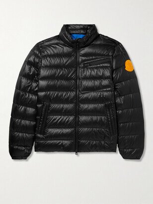 Amalteas Logo-Appliquéd Quilted Shell Down Jacket