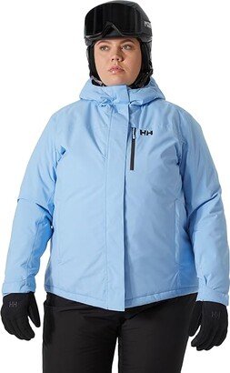 Plus Size Snoplay Jacket (Bright Blue) Women's Jacket