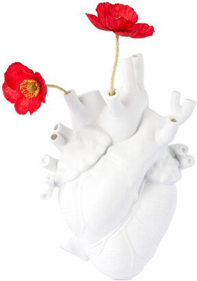 White Love In Bloom Vase