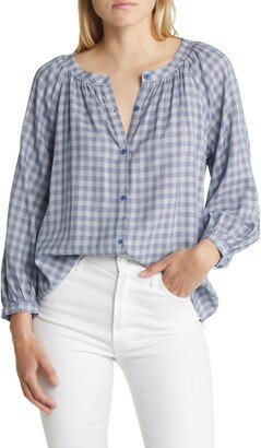 Women's Ava Gingham Blouse