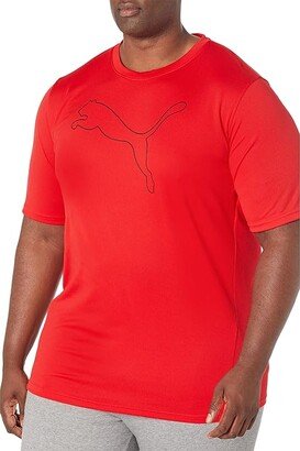Big Tall Performance Cat Tee (For All Time Red) Men's Clothing