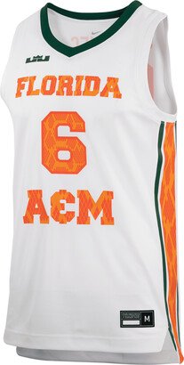 Men's LeBron College (FAMU) Basketball Jersey in White