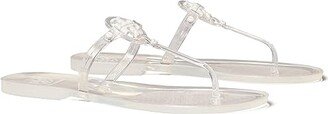 Mini Miller Jelly Thong Sandal (Clear) Women's Sandals