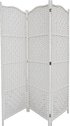 IH Casa Decor 3 Panel Woven Bamboo Screen