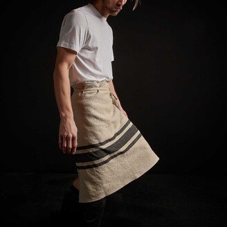 Three Stripe Half Apron