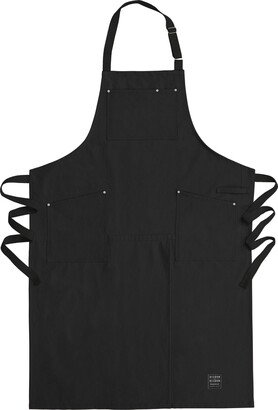 Risdon & Risdon Black Collection Potter's Split Leg Canvas Apron - With Pockets