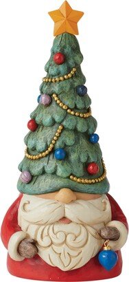 Jim Shore Christmas Tree Lighted Gnome Figurine