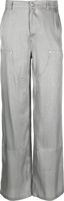 Carpenter-Design High-Waisted Trousers