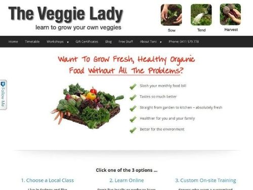Theveggielady.com Promo Codes & Coupons