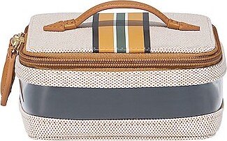 Mini Cabana See-all Vanity Case in Tan