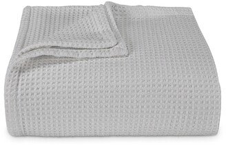 Waffleweave Cotton Reversible Blanket, Full/Queen