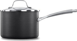 Classic 3.5 Qt. Sauce Pan with Lid, Hard-Anodized Nonstick Cookware with AquaShield Technology, Dishwasher & Oven Safe