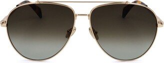 Aviator Frame Sunglasses-AW