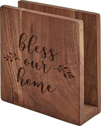 Park Designs Farmhouse Wood Napkin Holder