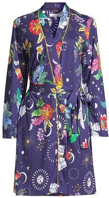 Aurora Borealis Cotton-Blend Robe