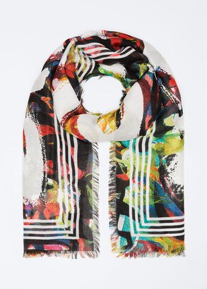 Graffiti Logo Modal Scarf