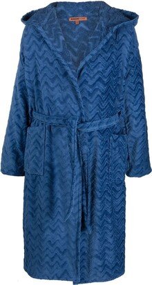 Hooded Terrycloth Bath Robe