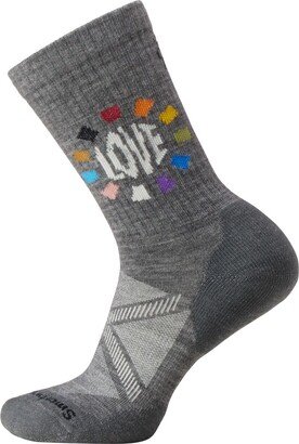 Athletic Pride Circle of Love Crew Socks