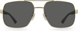 Gg0529s Gold Sunglasses