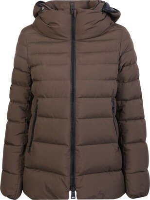 Hooded Down Jacket-AE