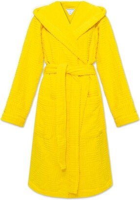 Intreccio Pattern Bathrobe