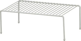 16.25'' x 8.38'' x 5.68'' Large Kitchen Wire Shelf Rack Organizer Unit For Countertops, Drawers, Cabinets, and Pantries, White