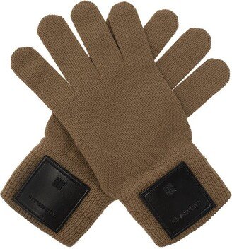 Logo Patch Gloves-AF